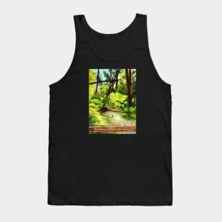 Muir Woods Watercolor Tank Top